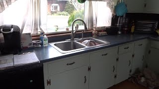 KITCHEN SINK DRAIN LEAKING WATER  HACK JOB FIXED [upl. by Broderic234]