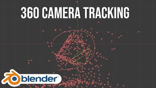 Camera Tracking 360° Movement in Blender  Complete Tutorial 🌐🎥 [upl. by Htilil304]