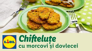 Chiftelute cu morcovi si dovlecei • reteta Bucataria Lidl [upl. by Vil]