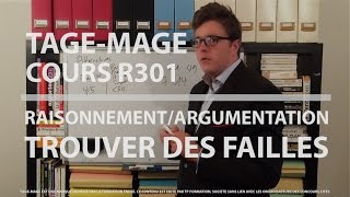 TAGEMAGE  FUITES DINFORMATION EN RAISONNEMENTARGUMENTATION [upl. by Sivi]