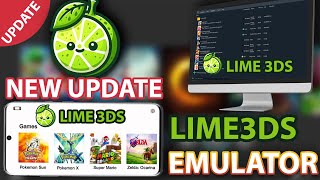 Lime 3DS Emulator Latest Update Android amp PC  Full Setup Guide and How To Download Citra fork [upl. by Aihsemot]