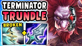 New Trundle Strategy is actually Free Elo 100 armor shred  no counterplay [upl. by Nosreh]