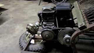 Homemade 5hp Winch from scrap parts [upl. by Ise]