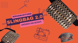 🚀 Slingbag 20 Stil trifft Weltrekord Deine MustHave Bauchtasche 🌟 [upl. by Elleral]