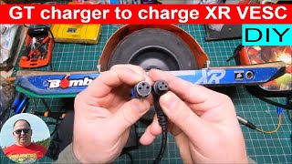 Im using Onewheel GT charger to charge my XR VESC tutorial [upl. by Adnoral]