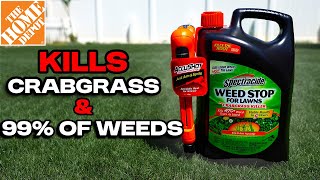 Home Depots MOST POWERFUL HERBICIDE that kills 99 of weeds [upl. by Eicrad884]