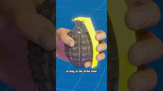 Can a hand grenade still be used after its pull ring has been pulled animation scienceexplained [upl. by Ailana]