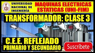 MÁQUINAS ELÉCTRICAS ESTÁTICAS UNIFIM  IMPEDANCIA EQUIVALENTE  TRANSFORMADOR MONOFÁSICO [upl. by Aribold]