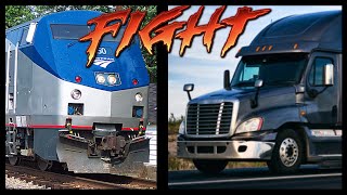 Big Rigs Cannot Beat Trains 🚂 1999 Bourbonnais Illinois Train Crash 🚂 History in the Dark [upl. by Cazzie89]