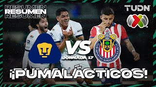 Pumas vs Chivas  HIGHLIGHTS  AP2023J17  Liga Mx  TUDN [upl. by Nail]