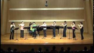 H Mancini Baby Elephant Walk The FluteKorea Ensemble [upl. by Eidnar]