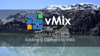 vMix Input Tutorials Adding a camera to your live video production [upl. by Reidid]