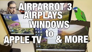 Using Airparrot 3 to Mirror Your Windows 10 Computer to Apple TV or Other Airplay Enabled Device [upl. by Button]