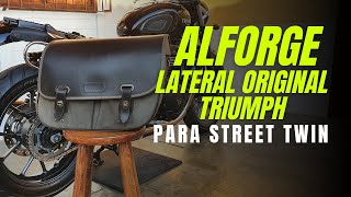 ALFORGE LATERAL ORIGINAL TRIUMPH PARA STREET TWIN [upl. by Janerich]