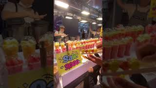 Myeongdong Street Food  Seoul Day 1  Summer Vacation seoul korea [upl. by Nomihs]