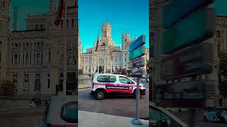 La Fuente de Cibeles en Madrid fue nuestra primera parada en este viaje🥰 [upl. by Yrhcaz]