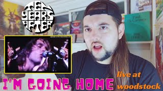 Drummer reacts to quotIm Going Homequot Live at Woodstock by Ten Years After [upl. by Eahs]