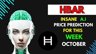 Insane Hedera HBAR Price Prediction for THIS WEEK by AI [upl. by Eusadnilem]