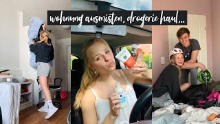 VLOG Wohnung ausmisten Rossmann Haul für Urlaub packen  Miss Aliana [upl. by Krahling304]