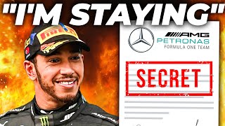 What Mercedes JUST DID with Hamilton IS INSANE [upl. by Ennovahc]