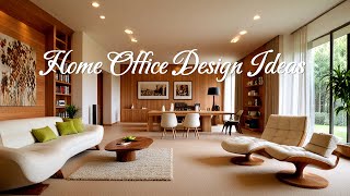 Home Office Design Ideas [upl. by Armillda633]