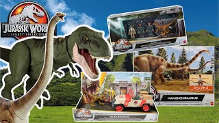 Todas las Figuras de Jurassic World Legacy Collection  Mamenchisaurus T Rex Buck y Más [upl. by Zeiler]