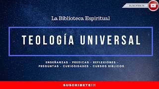 La Teologia y sus 12 Ramas Principales  Curso Biblico  Teologia Universal [upl. by Notled452]