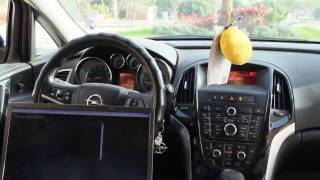 Sniffing and spoofing OBD2CANBus Opel Astra 2015 Full video [upl. by Hetti805]