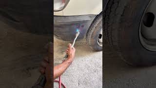 Kolay tampon parlatma carcleaning automobile detailes detailing cardetailling india [upl. by Martita]