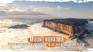 MOUNT RORAIMA Gunung Berbentuk Meja yang Dijuluki quotThe Lost Worldquot dari Amerika Selatan [upl. by Etnaik793]