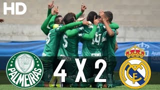 PALMEIRAS 4 X 2 REAL MADRID ● Gols e Melhores Momentos ● Final Mundial Sub17 06062018 HD [upl. by Suqram]