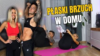 PŁASKI BRZUCH  ćwiczenia na brzuch w domu [upl. by Nnylanna]