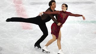 Olympic skaters perform to music with vocals [upl. by Odo87]