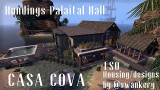 Hundings Palatial Hall Swankerys Designs in ESO Housing [upl. by Reyotal544]