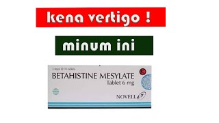 MANFAAT BETAHISTINE  VERTIGO TELINGA BERDENGING GANGGUAN PENDENGARAN MENIERE [upl. by Ocinom]