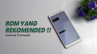 ROM ringan android 13 nih   Xiaomi Redmi Note 5 Whyred [upl. by Janyte]