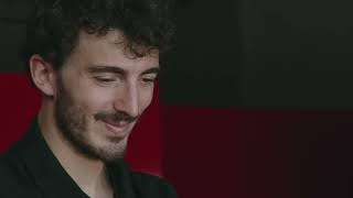 Francesco Bagnaia  New Panigale V4  First Ride [upl. by Firestone]