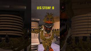 Gmod FNAF Clips  Nightmare Chica Is Obsessed With Legs  shorts [upl. by Saxet]