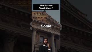 The Bataan Death March BataanDeathMarch WarCrimes JapaneseOccupation Historian shorts fyi [upl. by Elitnahc]