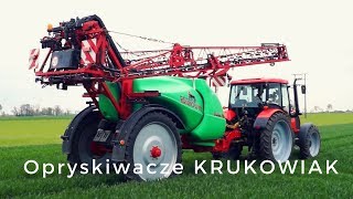 Opryskiwacze Krukowiak na polu đźŽĄ 2017 [upl. by Zennas]