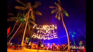 Thailands CRAZIEST Island Full moon partyParadise beach 2023 [upl. by Broucek]