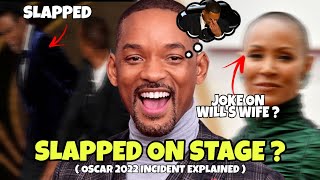 OSCARS 2022  WILL SMITH SLAPPED CHRIS ROCK  EXPLAINED [upl. by Claribel]