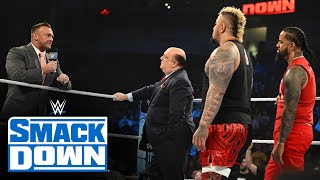 The Bloodline hijack SmackDown SmackDown highlights Jan 12 2024 [upl. by Thirzia119]