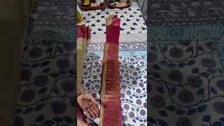 Saree convert into pre pleated saree [upl. by Follmer]