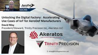 Unlocking the Digital Factory Accelerating Use Cases of IoT for AeroDef Manufacturers [upl. by Atiuqaj]