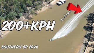 Thrilling Southern 80 Ski Race Speeding Along the Mighty Murray River [upl. by Llimaj]