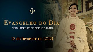 EVANGELHO DO DIA  12022023  Mt 51737  PADRE REGINALDO MANZOTTI [upl. by Eugaet38]