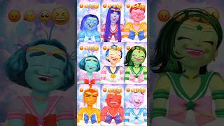 Magical Emoji Challenge 🌙 Inside out2 x Sailor moon [upl. by Nnaillij]