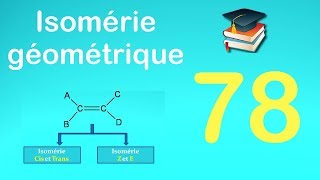 78isomérie géométrique Z et E [upl. by Turner]