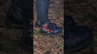 Dr martens boots ASMR walking [upl. by Yleik]